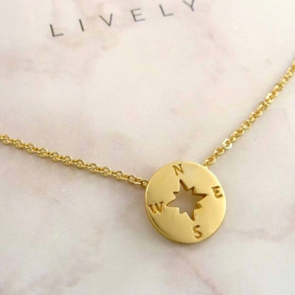 🆕Compass Charm Pendant Necklace
